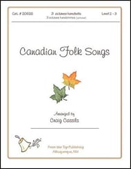 Canadian Folk Songs Handbell sheet music cover Thumbnail